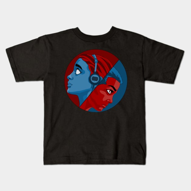 Stranger Max El Kids T-Shirt by Malakian Art